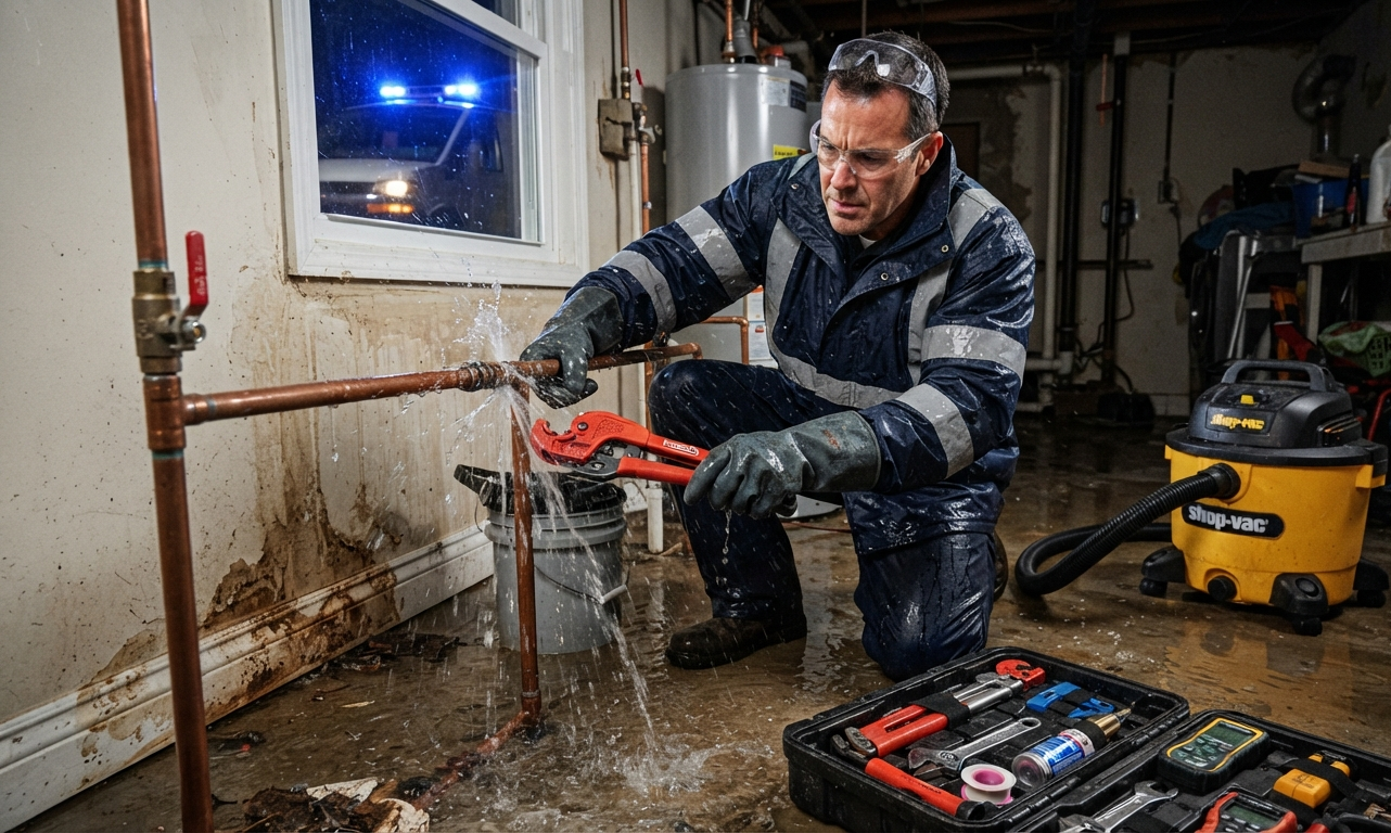 Burst Pipe Repair in Abu Dhabi - plumbing service 7