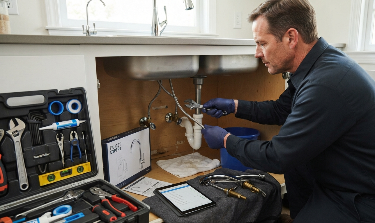 Faucet Replacement in Abu Dhabi - plumbing service 13