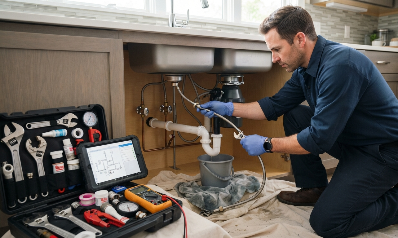 Kitchen Plumbing in Abu Dhabi - plumbing service 16