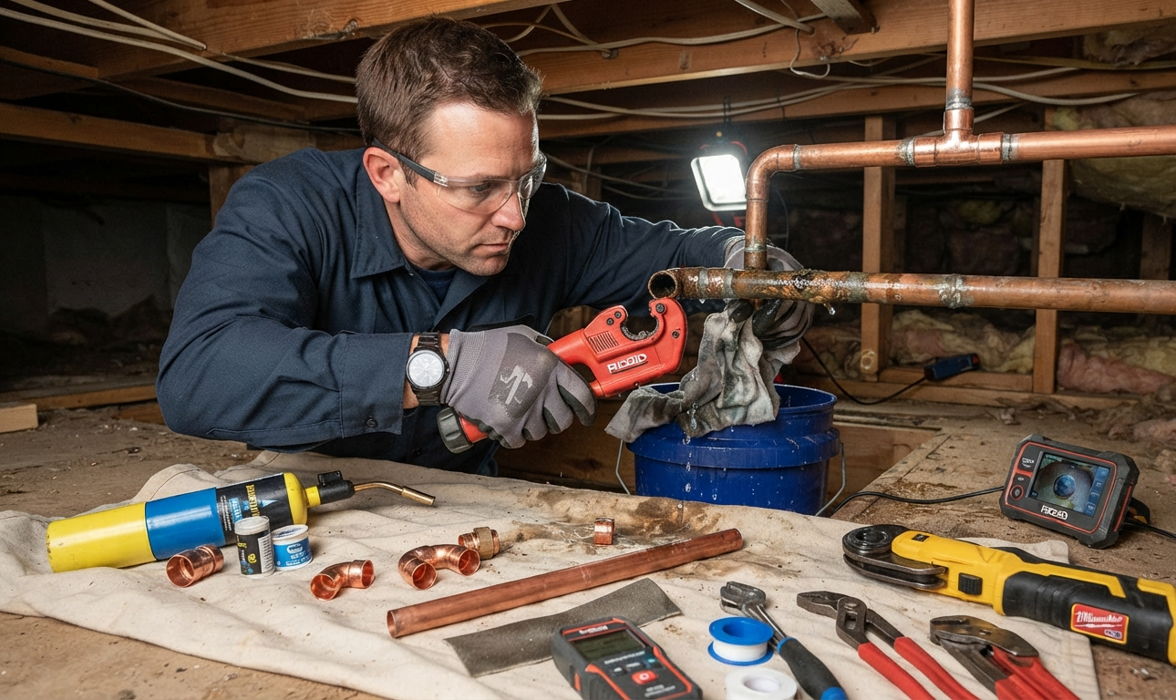 Pipe Repair in Abu Dhabi - plumbing service 6