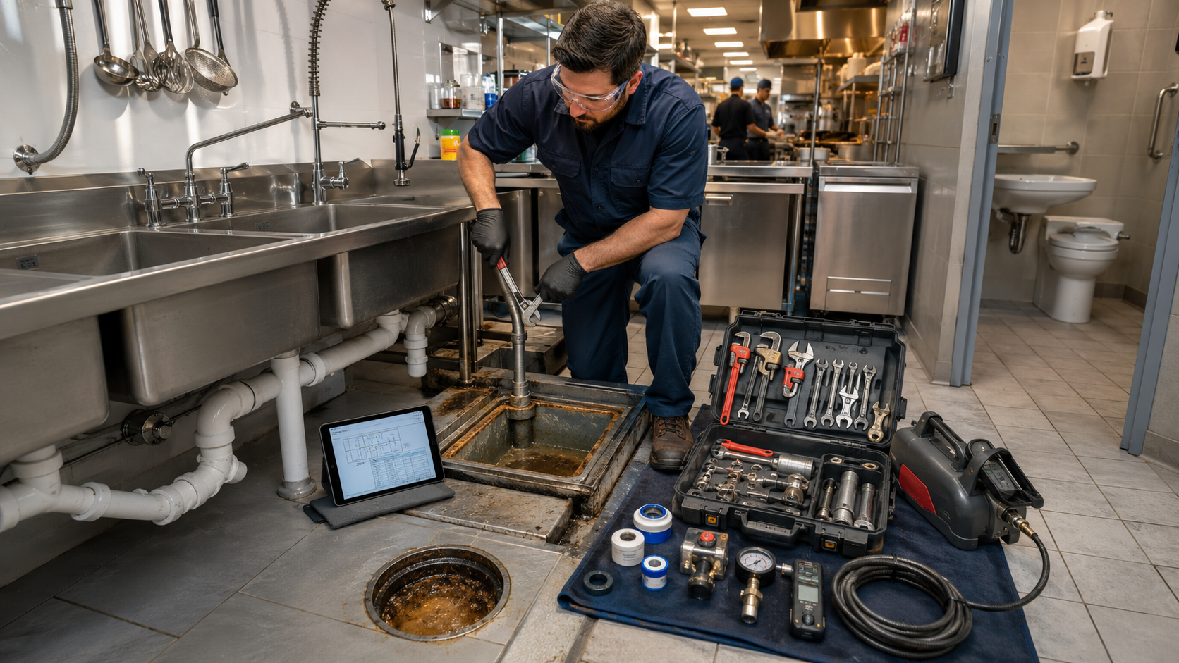 Restaurant Plumbing in Abu Dhabi - plumbing service 27