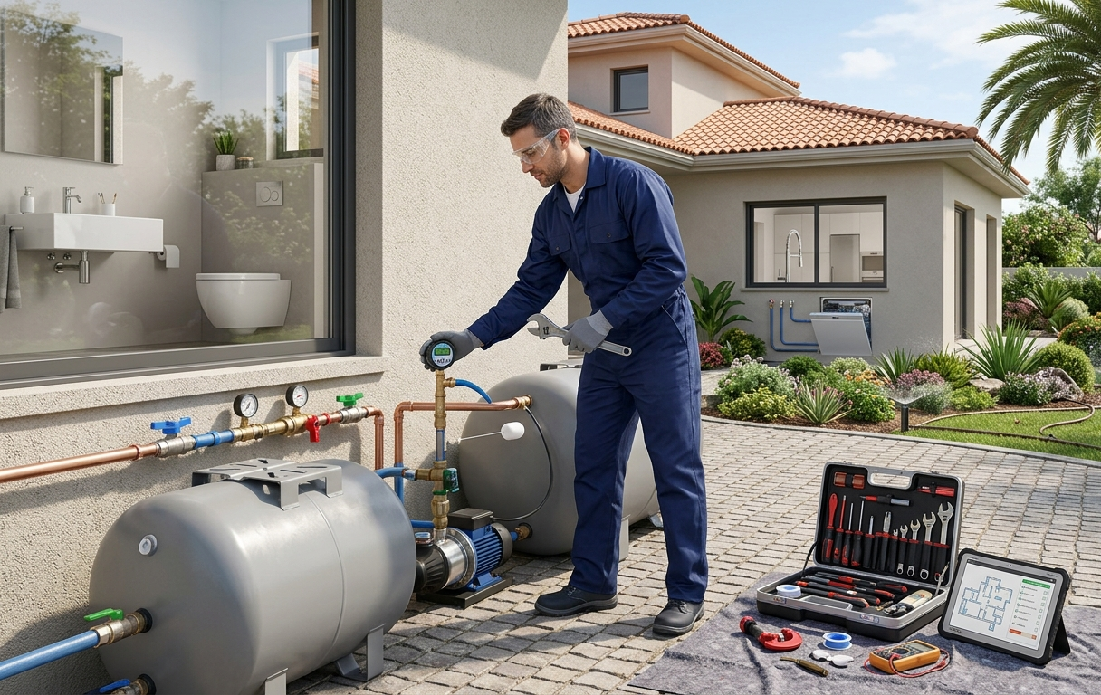 Villa Plumbing Services in Abu Dhabi - plumbing service 24